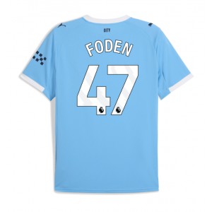 Fotbalové Dres Manchester City Phil Foden #47 Domácí Oblečení 2025-26 Krátký Rukáv